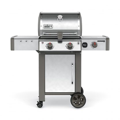 Weber 65004001 Genesis II LX S-240 Natural Gas Grill, Stainless Steel