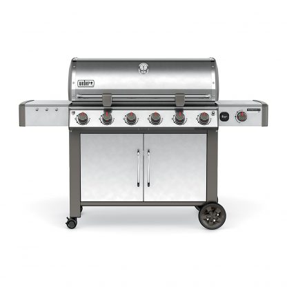 Weber 68004001 Genesis II LX S-640 Natural Gas Grill, Stainless Steel