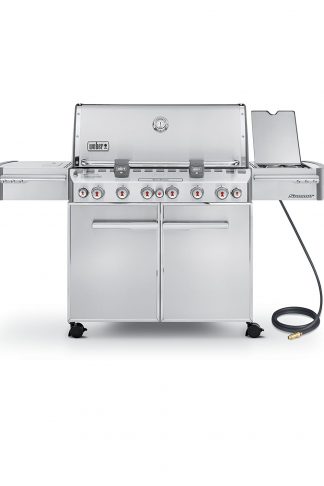 Weber Summit 7470001 S-670 Stainless-Steel 769-Square-Inch 60,800-BTU Natural-Gas Grill