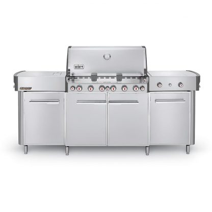 Weber Summit Stainless Steel Natural Gas Grill Center