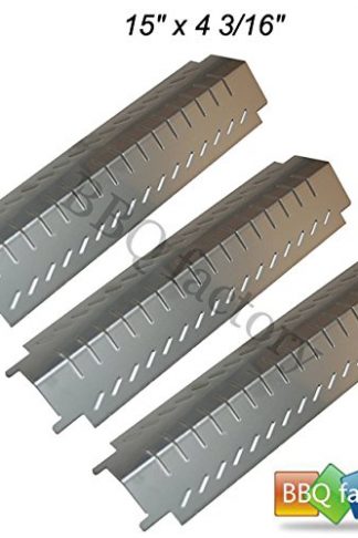 bbq factory® JPP011(3-pack) Stainless Steel Heat Plate Replacement for Thermos, Kirkland, Centro and Charbroil Grills