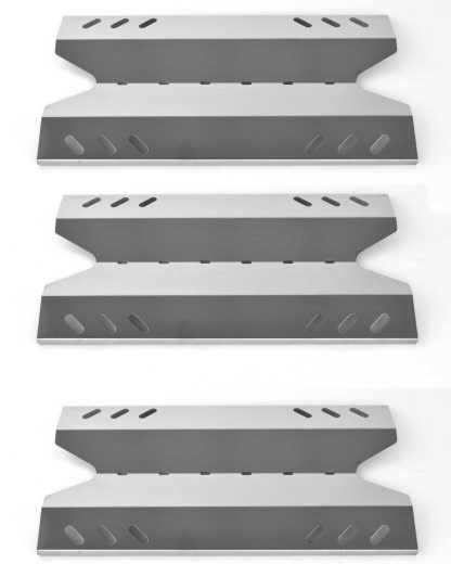 3 PACK Stainless Steel Heat Plate Replacement for Academy BQ05037-2, BBQ Pro BQ05041-28, BQ51009 and Outdoor Gourmet Gas B09SMG1-3F, BQ06W06-A, BQ06W03-1-N, BQ06W03-1 Grill Models