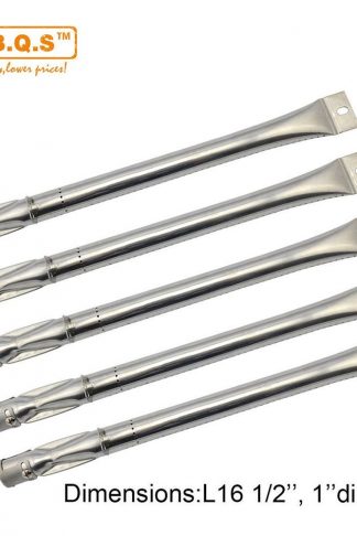Bar.b.q.s 12411 (5 Pack) Replacement Stainless Stell Grill Burner for Perfect Flame Lowes Models and BBQ Grillware