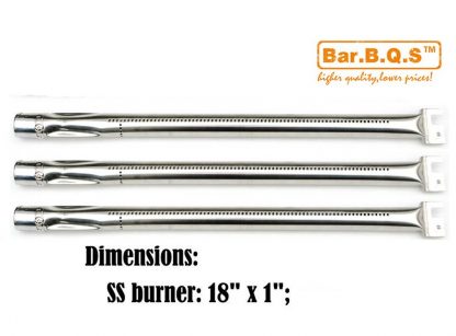 Bar.b.q.s 3Pack Gas Grill Rebuild Kit Stainless Steel Burner Parts Replacement For Ducane Affinity 3100 3400 Gas Grill Models (Grill Burner)