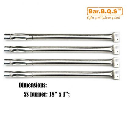 Bar.b.q.s 4Pack Gas Grill Rebuild Kit Stainless Steel Burner Parts Replacement For Ducane Affinity 3100 3400 Gas Grill Models