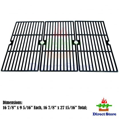 Direct store Parts DC121 Porcelain Cast Iron Cooking grid Replacement Charbroil, Kenmore, Master Chef Gas Grill