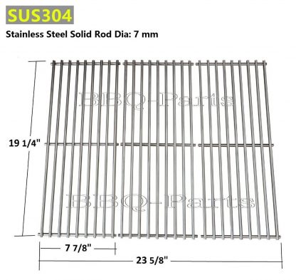 Hongso SCS531(3-pack) BBQ Stainless Steel Wire Cooking Grid Replacement for Select Gas Grill Models by Nexgrill, Perfect Flame and Others