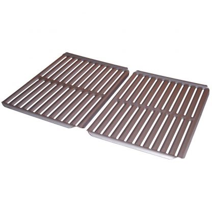 Music City Metals 532S2 Stamped Stainless Steel Cooking Grid Replacement for Select Ducane Gas Grill Models, Set of 2
