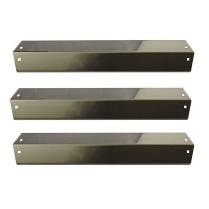 Onlyfire Stainless Steel Flavorizer Bar Heat Plate Replacement for Chargriller Gas Grill Models 3001, 4000, 5050 (3-pack)