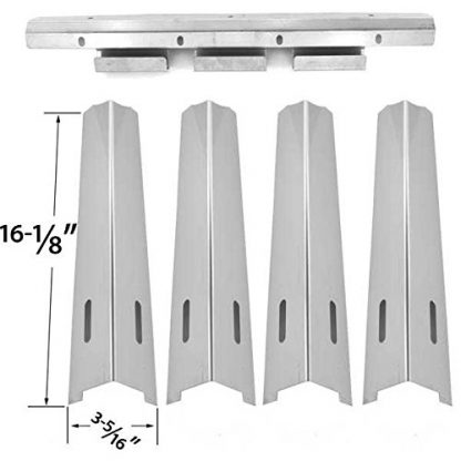 Perfect Flame SLG2006B, SLG2006BN, 13133, 225152 Gas Grill Models Kit Includes 4 Stainless Heat Shields and 1 Burner Support
