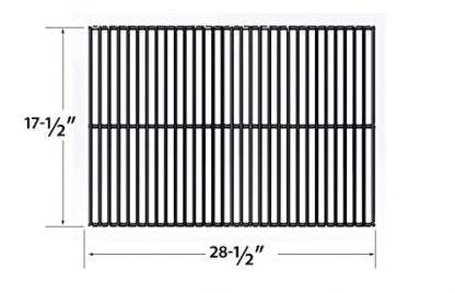 Porcelain Steel Cooking Grid Replacement for Turbo 4-burner Gas Grill Model