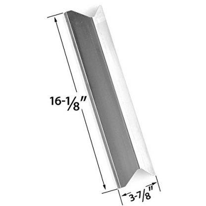 Replacement Stainless Steel Heat Shield for Kenmore 119.16433010, Master Forge B10LG25, Perfect Flame SLG2007A, 61701 and BBQTEK GSF2818K, GSF2818KH, GSF2818KS Gas Grill Models