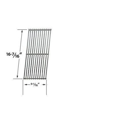 Stainless Cooking Grids For BBQTEK, Chargriller, BOND, Jenn Air JA460, JA461, JA461P and Vermont Castings CF9050, CF9085, CF9085 3A, Gas Grill Models