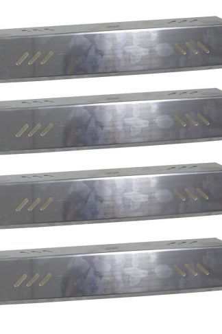 Stainless Steel Heat Plate (4-Pack) For Sams Club B09SMG-3, B09SMG1-3F, BQ05051-3, BQ06043-1, Outdoor Gourmet B070E4-A, B09SMG1-3F, Omaha Grill B06W1B-28, B06W1B-6, B070E4-DB (Dims: 16 1/8 X 4 7/16" )