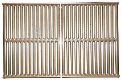 Stamped stainless steel cooking grid