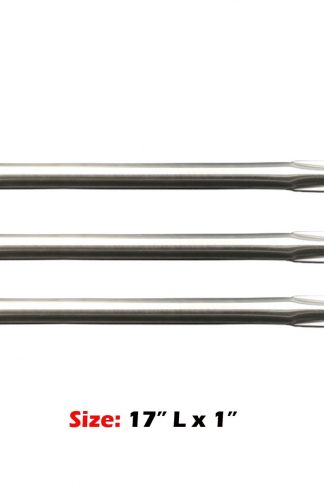 Uniflasy 3-Pack Gas Grill Replacement Stainless Steel Pipe Tube Burner for BBQ Grillware, Home Depot, Ducane, Lowes Model Grills