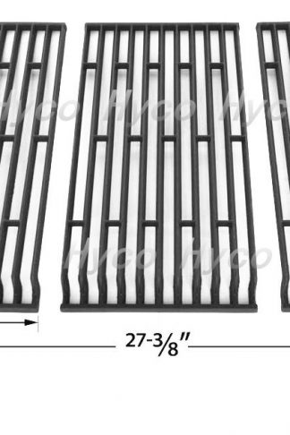 Vicool hyG569C (3-pack) Cast Iron Cooking Grid, Cooking Grates Replacement for Fiesta Gas Grill Models Blue Ember FG50069LP, FG50069LP, FG50069NG, Fiesta FGQ65079-103, G500069-103