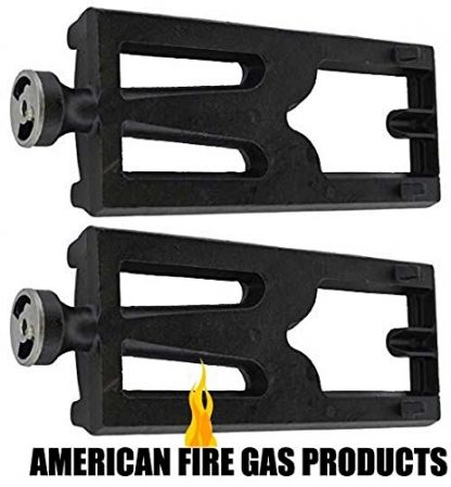 2 Pack Cast Iron Burner Replacement for Lynx and DCS 27, 27 series, 27A-BQRSS Gas Models
