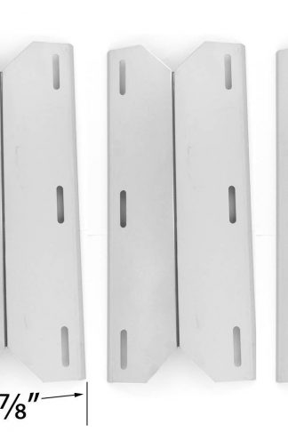 3 Pack Stainless Steel Heat Plate/Shield Replacement for Jenn-Air 720-0163, 730-0163, Nexgrill 720-0163, 720-0164, 720-0165 Gas Grill Models