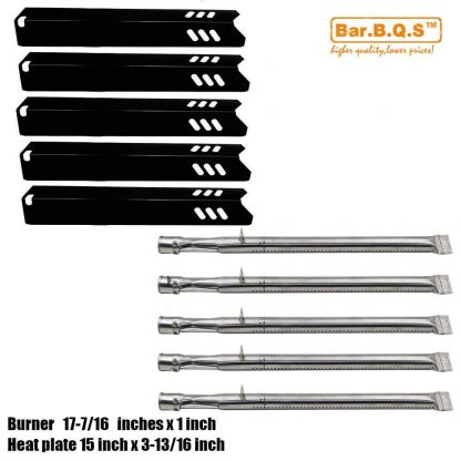 Bar.b.q.s Replacement Stainless Steel Pipe Tube Burner for Gas Grill Model Backyard Grill BY12-084-029-98 BY13-101-001-13 BY14-101-001-04 GBC1255W GBC1355W-C GBC1460W