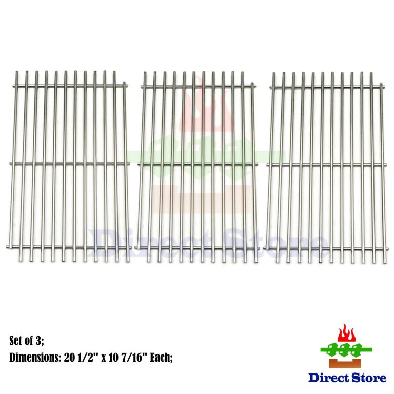 DS107 (3pack) Solid Stainless Steel Cooking grids Replacement DCS 36