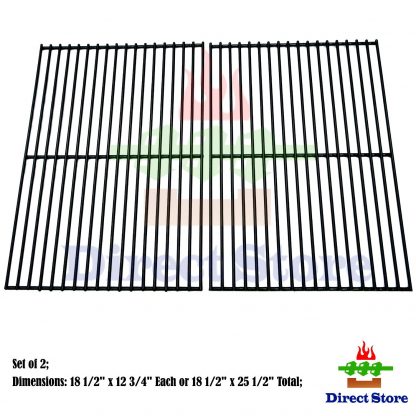 Direct store Parts DS120 Porcelain Coated Steel Wire Cooking Grid Replacement Master 720-0697; Brinkmann: 810-9490-0 ; Uniflame:GBC091W,GBC940WIR,GBC956W1NG-C,GBC981W,GBC981W-C,GBC983W-C Gas Grill
