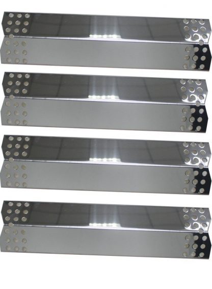 Grill Valueparts REV371S (4-pack) Stainless Heat Plate Replacement for Specific Grill Models Grill Master, Nexgrill, Members Mark & Uberhaus (Dimensions: 14 9/16" X 3 3/8")