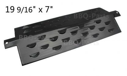 Hongso PPF411 (1-pack) Universal Porcelain Steel Heat Plate, Heat Shield, Heat Tent, Burner Cover, Vaporizor Bar, and Flavorizer Bar Replacement for Aussie 7710.8.641, Aussie 7710S8.641 Grill Models