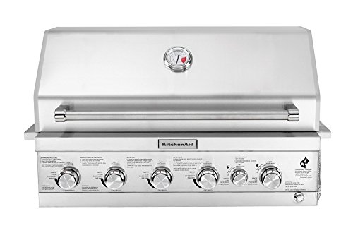 KitchenAid 740-0781 Built in Propane Gas Grill Head, Stainless