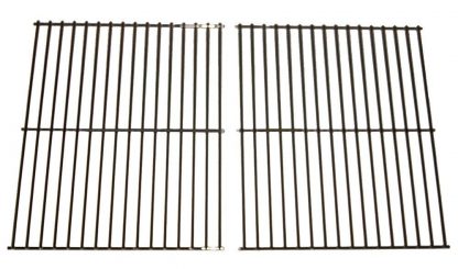 Music City Metals 41102 Chrome Steel Wire Cooking Grid Replacement for Select Gas Grill Models by Arkla, Charmglow and Others, Set of 2
