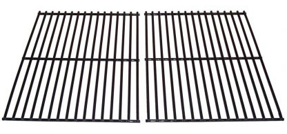 Music City Metals 52802 Porcelain Steel Wire Cooking Grid Replacement for Select Gas Grill Models by Arkla, BBQ Grillware and Others, Set of 2