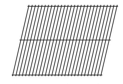 Music City Metals 90801 Steel Wire Rock Grate Replacement for Select Gas Grill Models by Arkla, Charbroil and Others