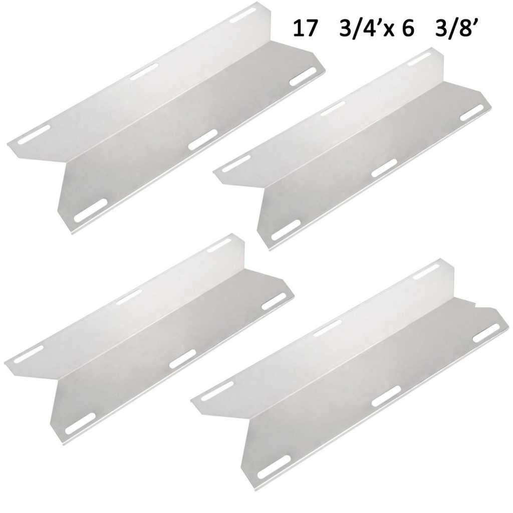Stainless Steel Replacement Barbecue Gas Grill Heat Plate Shield, Heat