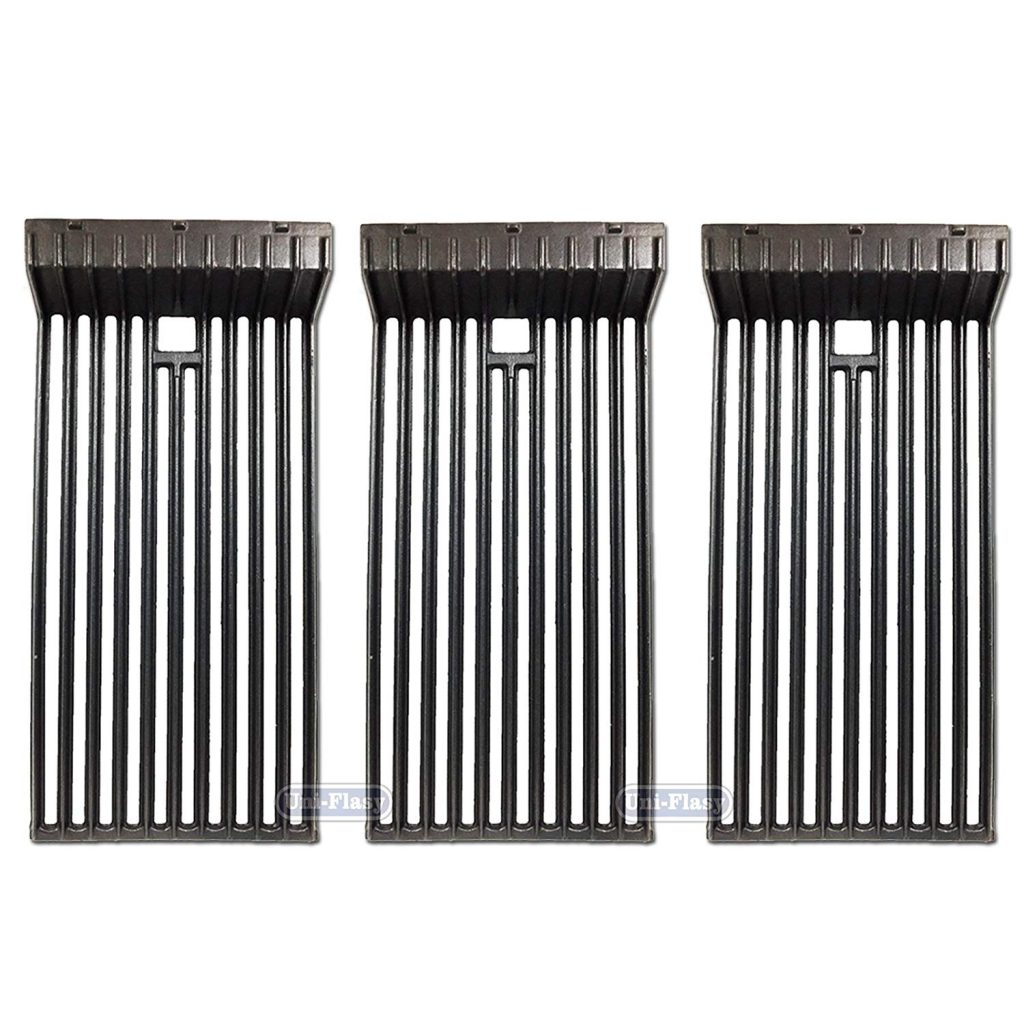 3Pack Heavy Duty Matte Porcelain Coated Cast Iron Cooking Grid Grates Replacement Parts for