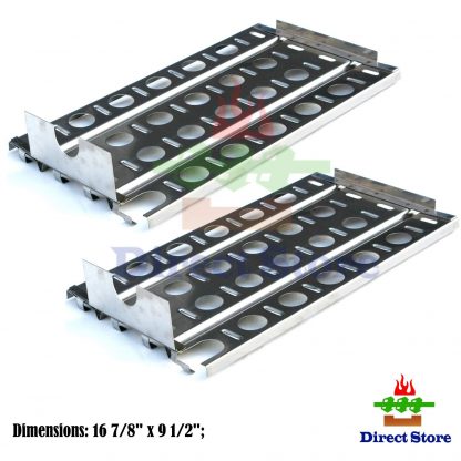 Direct store Parts DP114 (2-pack) Stainless Steel Heat plates Replacement Lynx Gas Grill Models (2)