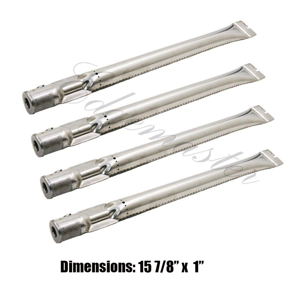 Straight Pipe Burner Barbecue Replacement for Select Gas Grill Models by Broil Mate 712064