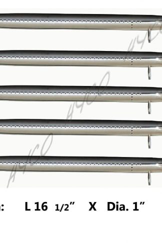 Hyco hyB241 (5-pack) Stainless Steel Pipe Burner for BBQ Grillware, North American Outdoors and Perfect Flame Lowes