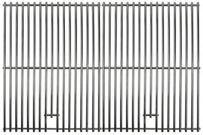 Music City Metals 5S672 Stainless Steel Wire Cooking Grid Replacement for Gas Grill Model Grill Master 720-0670E, Set of 2