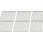 Stainless Cooking Grid for Master Forge IGS-01015J & Kenmore 119.162310, 119.16311, 119.16311800, 119.16312800, 16311, 640-784047-110, BQ06W1B, BQ06W1B Gas Grill Models, Set of 3
