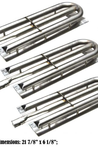 Direct store Parts DA108 (3-pack) Stainless Steel Burner Replacement Viking Gas Grill