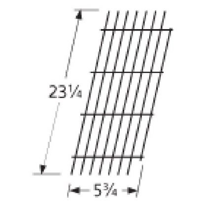 Music City Metals 54921 Porcelain Steel Wire Cooking Grid Replacement for Select Viking Gas Grill Models
