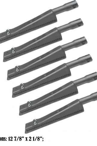 Direct store Parts DB102 (6-Pack) Cast Iron Burner Replacement Brinkmann, Kenmore, Charmglow, Costco Kirkland, Grill Zone, Nexgrill Gas Grill