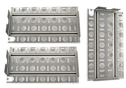 Grill Parts Zone Stainless Briquette Tray/Heat Shield for Lynx L27, 36, L30APSFR, LBQ27RE, L54R, L30F, LBQ27FR Gas Models, (3-Pack)