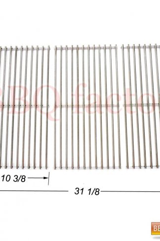 bbq factory Replacement Stainless Steel Cooking Grid Set of 3 for Select Gas Grill Models By Brinkmann, Charmglow, Costco, Jenn Air, Members, Nexgrill, Perfect Flame, Sams Club, Gas Grill and Others
