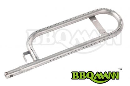 BBQMANN ALD51 Stainless Steel Curved Pipe Burner Replacement for Gas Grill Model Dyna-Glo DGP350NP