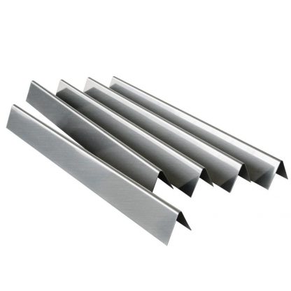 5 Pack Gas Grill Replacement Stainless Steel Flavorizer Bars/Heat Plate for Weber 7537, Genesis Silver B and C, Spirit 700, Gold B and C and Weber 900, 22.5“ x 2.25” x 2.375“