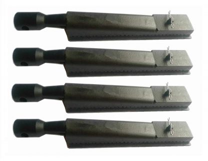 Hongso Replacement Cast-Iron Grill Pipe Burner CBI351(4-Pack) Select Gas Grill Models by Brinkmann, Kenmore Sears