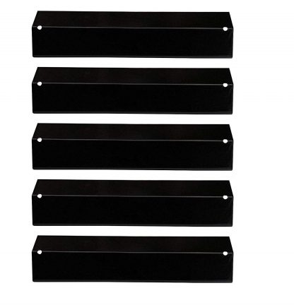 BBQration 15 3/8" Porcelain Steel Heat Plate for Aussie, Brinkmann, Uniflame, Charmglow, Grill King, Lowes Model Grills, hyJ231A (5-Pack)