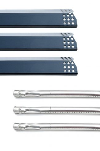 Direct store Parts Kit DG255 Replacement Sunbeam, Nexgrill, Grill Master 720-0737 720-0697 Gas Grill Repair Kit (3-Pack) Stainless Steel Burners & Porcelain Steel Heat Plates