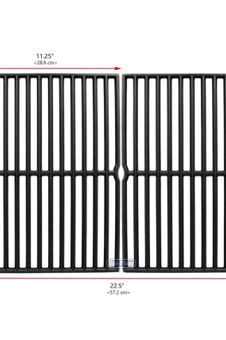 Uniflasy Cast Iron Grill Cooking Grid Grate Replacement Parts for Weber Spirit 200 Series, Spirit 500, Genesis Silver A, for Weber 7522, 2271001, 3711001, 4411001, 6711001 Grills